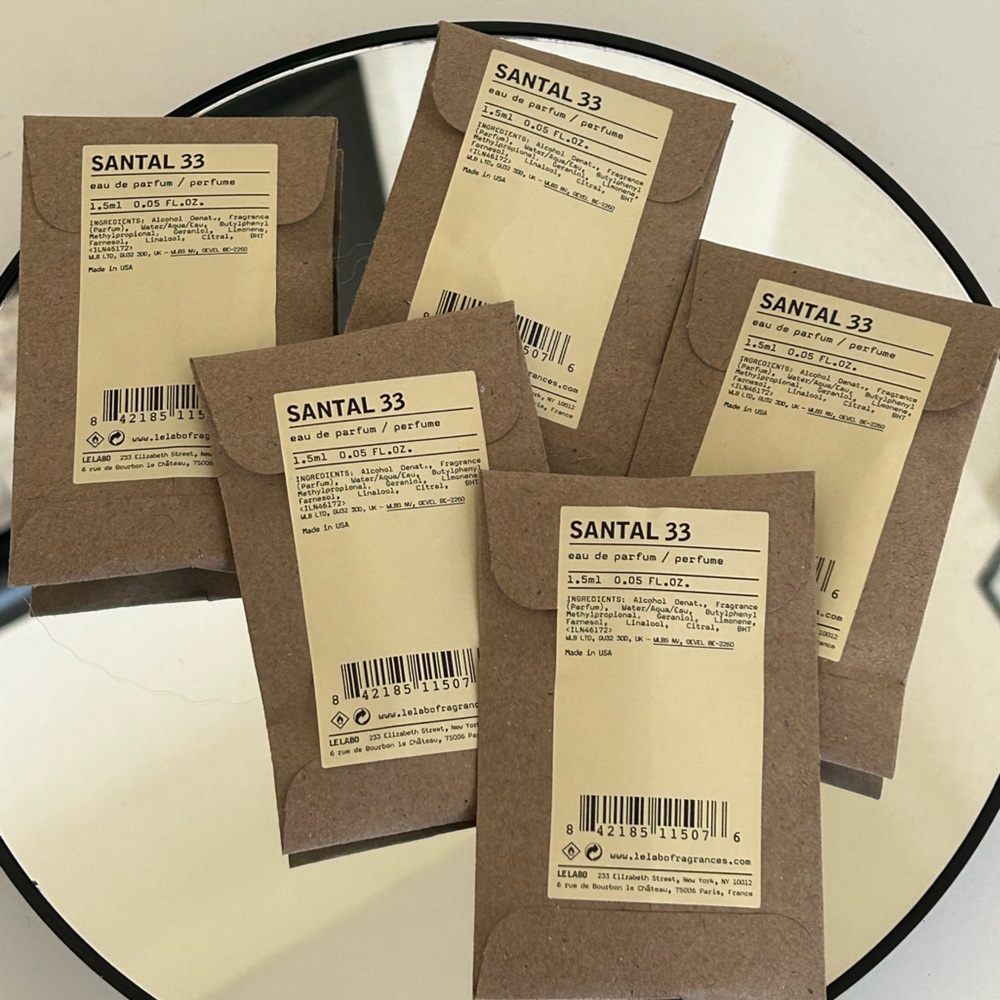 Le Labo Santal 33 1.5ml Deluxe Spray Travel Size Samples NWT Unisex - Picture 6 of 12